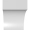 Ekena Millwork 6-in. W x 8-in. D x 8-in. H Westlake Architectural Grade PVC Knee Brace BRCP06X08X08WTL - alternate 2